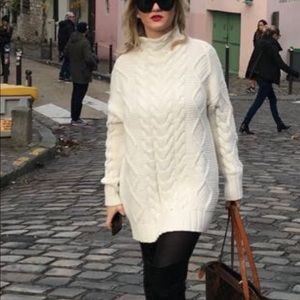 Zara turtle neck sweater/dress